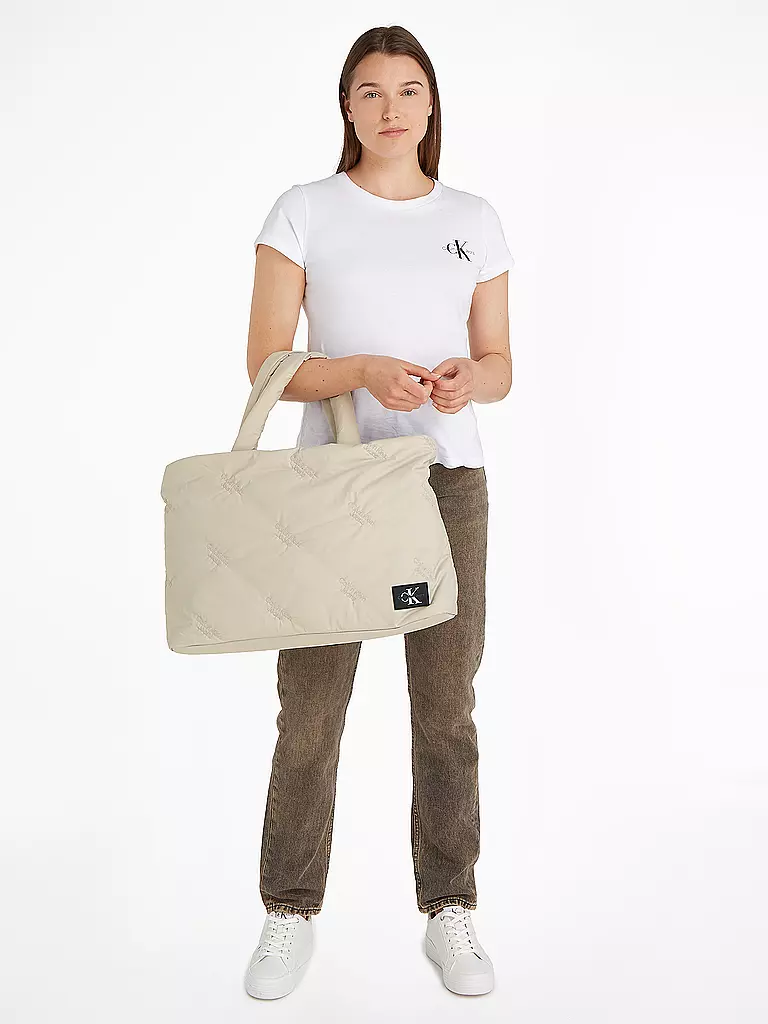 Calvin klein large shopper tote bag hotsell